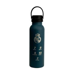 KINETICO Vaisselle^Thermos Numéro + Écusson 600ml Real Madrid Bleu