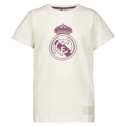 Enfant Sport Design Sweden AB T-Shirts^T-Shirt Color Crest Real Madrid Blanc Cassé enfant