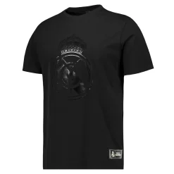 Homme MBA Solutions T-Shirts^T-Shirt Écusson Real Madrid Blackout Noir hommes