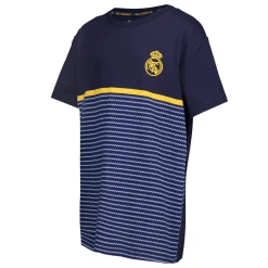 Enfant ITEX T-Shirts^T-Shirt en Jacquard Kids on Tour Real Madrid Rayures Horizontales jeunes