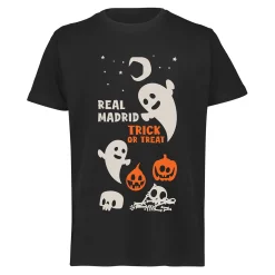 Enfant Sport Design Sweden AB T-Shirts^T-Shirt Halloween Trick or Treat Real Madrid Noir enfants