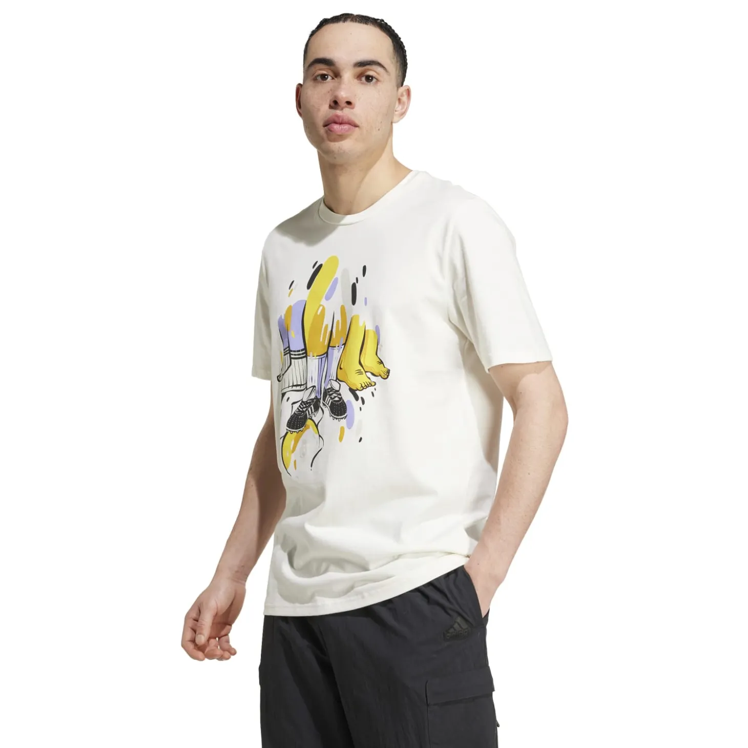 Homme Adidas España, S.A.U T-Shirts^T-shirt Homme adidas Artist Pack Blanc 24/25