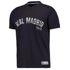 Homme MBA Solutions T-Shirts^T-Shirt Imprimé Baseball Real Madrid Bleu Marine hommes