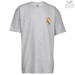 Enfant OSDM T-Shirts^T-shirt pour enfants ECO Essentials Real Madrid Shield Couleur Gris