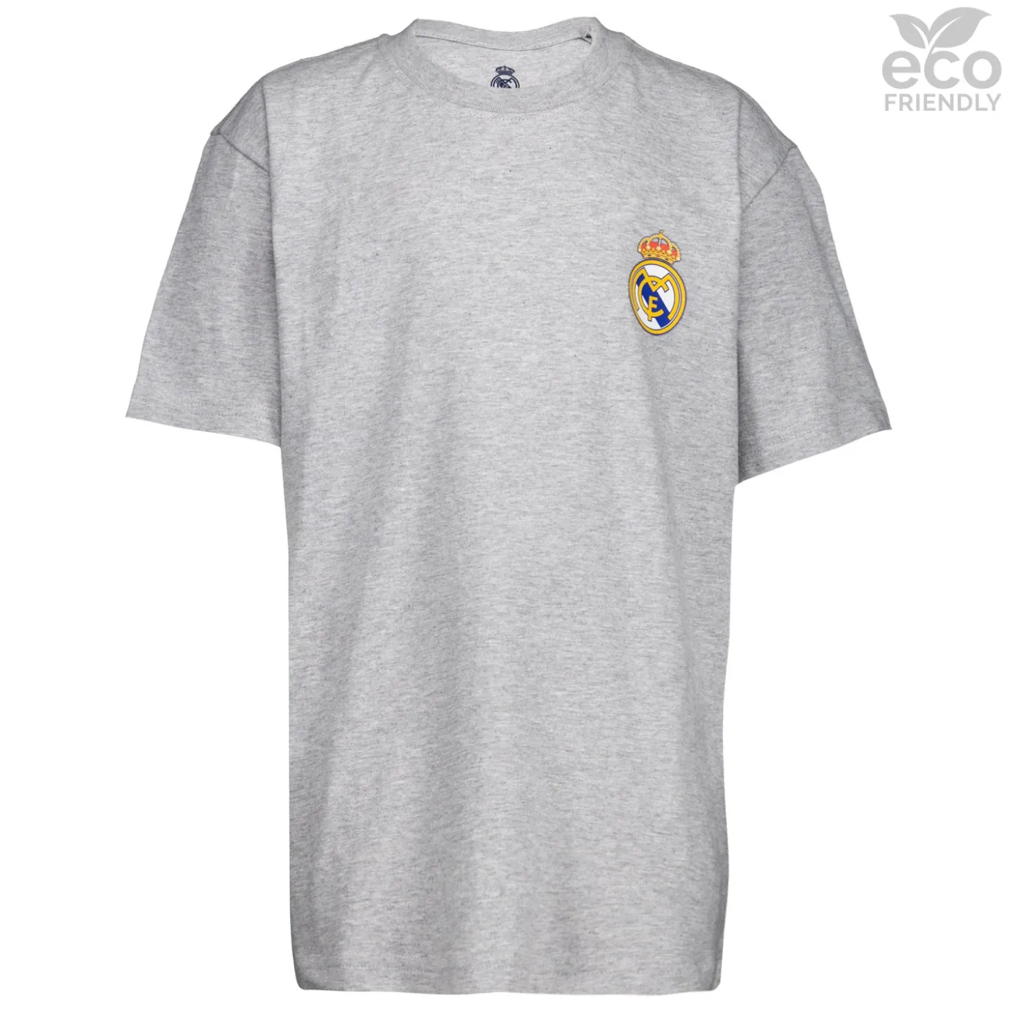 Enfant OSDM T-Shirts^T-shirt pour enfants ECO Essentials Real Madrid Shield Couleur Gris