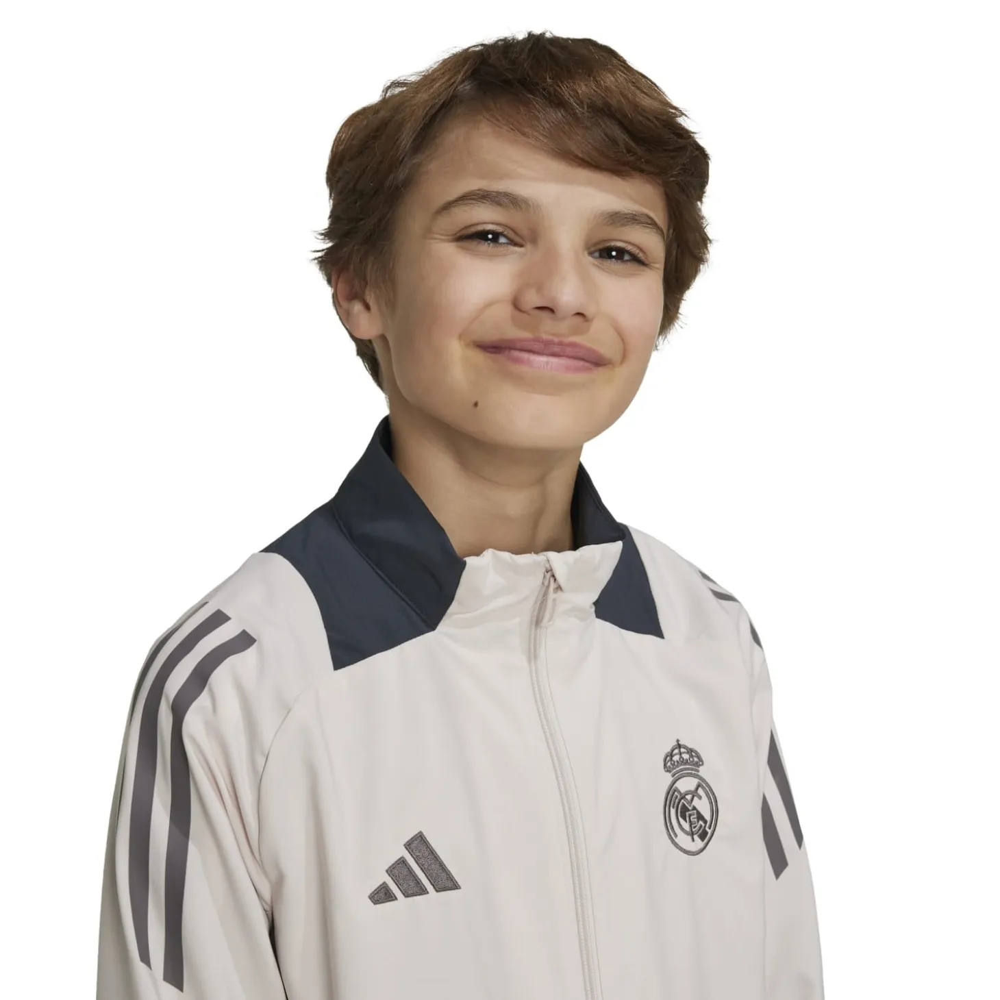 Enfant Adidas España, S.A.U Survêtements|Survêtements^Veste de Survêtement Entraînement LDC 24/25 Beige jeunes