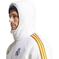 Homme Adidas España, S.A.U Vestes|Vestes^Veste d'Hiver Entraînement 24/25 Blanc hommes
