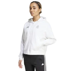 Femme Adidas España, S.A.U Survêtements|Vestes^Veste Hymne 24/25 Blanc femmes