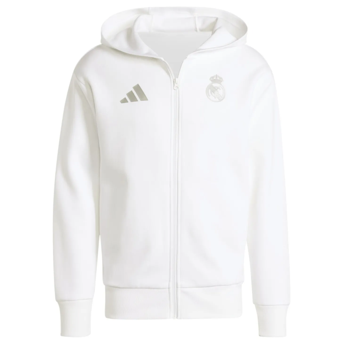 Homme Adidas España, S.A.U Vestes|Vestes^Veste Hymne 24/25 Blanc hommes