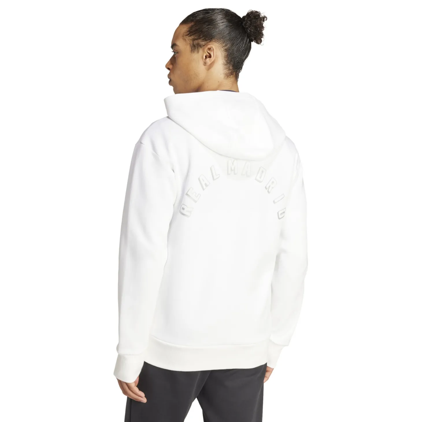 Homme Adidas España, S.A.U Vestes|Vestes^Veste Hymne 24/25 Blanc hommes