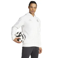 Homme Adidas España, S.A.U Vestes|Vestes^Veste Hymne 24/25 Blanc hommes