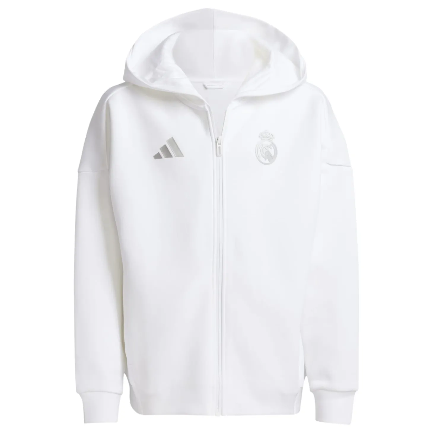 Enfant Adidas España, S.A.U Vestes^Veste Hymne 24/25 Blanc jeunes
