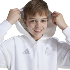 Enfant Adidas España, S.A.U Vestes^Veste Hymne 24/25 Blanc jeunes