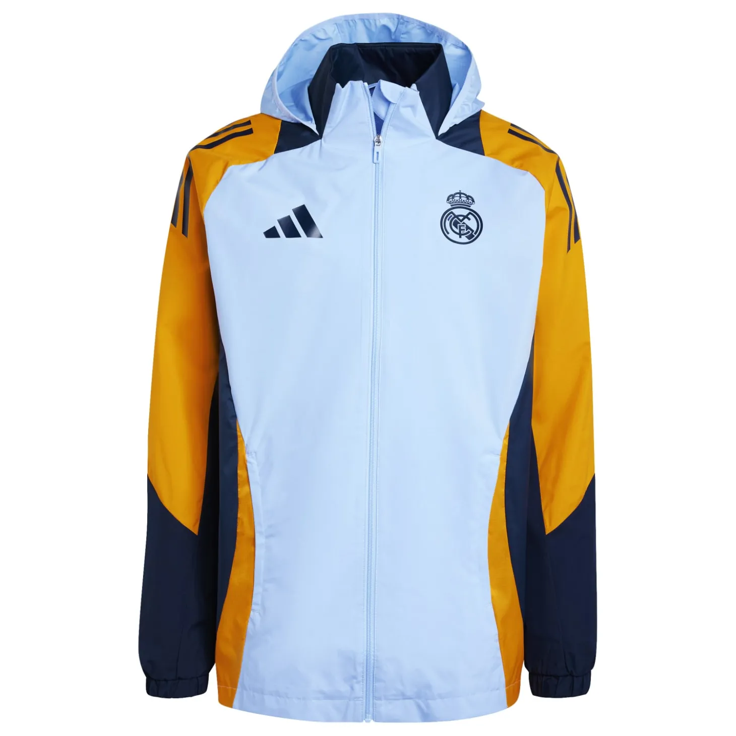 Homme Adidas España, S.A.U Vestes|Vestes^Veste Tout Temps Entraînement 24/25 Bleu hommes