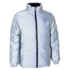 Enfant MBA Solutions Vestes^Vêtements d'extérieur Veste matelassée pour enfants Veste matelassée réversible réfléchissante Bleu